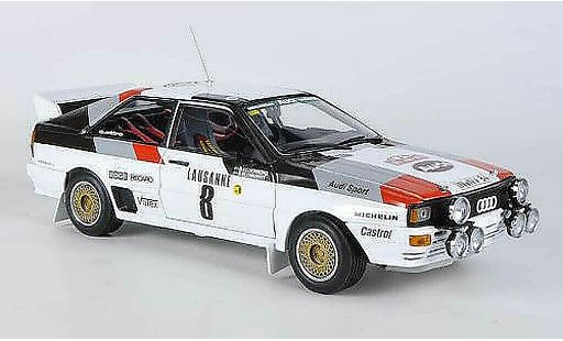 Audi Quattro a1 1/18 Sun Star No.8 Rally Monte Carlo 1983 S.Blomqvist/B.Cederberg modelauto