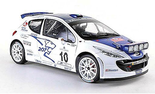 Peugeot 207 S2000 1/18 Sun Star No.10 Rally Sanremo 2007 L.Rossetti/M.Chiarcossi modelauto