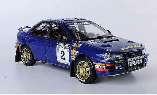 Subaru Impreza 555 1/18 Sun Star No.2 Winner Rally of New Zealand 1994 C.McRae/D.Ringer modelauto