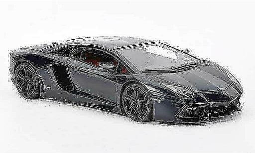 Lamborghini Aventador LP700-4 1/18 MR Collection blauw Hera 2011 modelauto