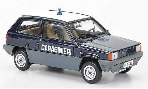 Fiat Panda 45 1/43 Brumm italienische Carabinieri / Politie 1980 modelauto