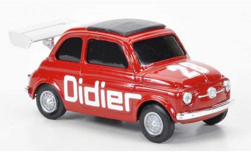 Fiat 500 Course 1/43 Brumm No.28 Didier modelauto