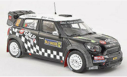 Mini Cooper WRC 1/43 IXO John Works No.12 Team Portugal Rally Zweden 2012 A.Araujo/M.Ramalho modelauto