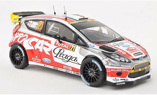 Ford Fiesta WRC 1/43 IXO No.21 Czech National Team Rally Monte Carlo 2012 M.Prokop/Z.Hruza modelauto