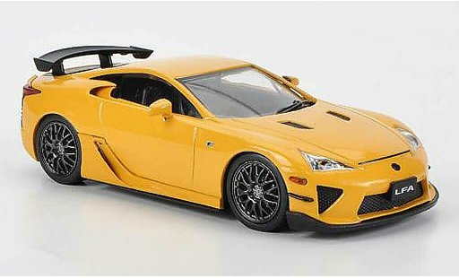 Lexus LFA Nurburgring Package 1/43 J Collection geel RHD 2011 modelauto