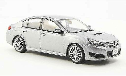Subaru Legacy GT 2010 1/43 J Collection B4 grijs modelauto