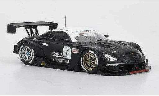 Lexus SC 430 1/43 Ebbro No.1 Tom's Testfahrzeug J.Wakisaka / A.Lotterer Super GT500 2007 modelauto