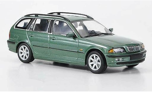 Bmw 323 touring 1/43 Minichamps (E46) groen 1999 modelauto