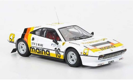 Ferrari 308 GTB 1/43 Best No.16 Maina Rally dei Laghi 1984 modelauto