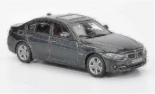Bmw 330 berline 1/43 Hachette F30 (F30) grijs 2012 modelauto