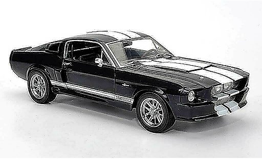 Shelby GT 500 1697 1/18 Shelby Collectibles CR blue avec witen bandes modelauto