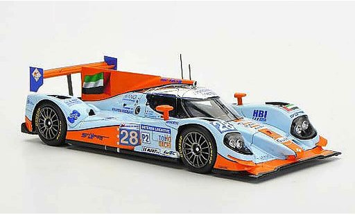 Lola B12 Nissan 1/43 Spark /80 No.28 Gulf Racing Middle East 24h Le Mans 2012 modelauto