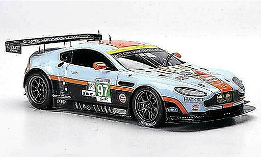 Aston Martin V12 Vantage vantage 1/43 Spark No.97 Gulf Racing 24h Le Mans 2012 modelauto