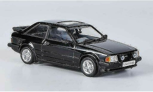 Ford Escort XR3 1/43 Vitesse zwart 1981 modelauto