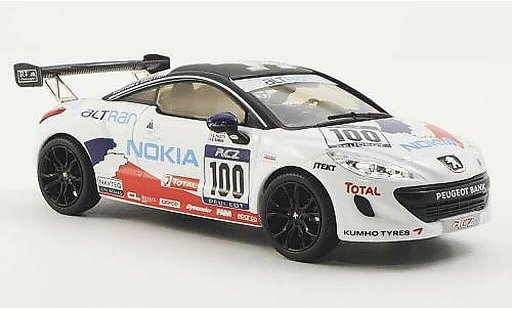 Peugeot RCZ Racing 1/43 Norev No.100 J.Rueplin / P.Englert / S.Palette / O.Roman 24h Nurburgring 2012 modelauto