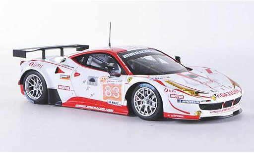 Ferrari 458 Italia GT2 1/43 Fujimi No.83 JMB Racing 24h Le Mans 2012 modelauto