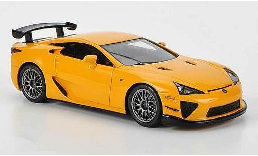 Lexus LFA Nurburgring Package 1/43 Ebbro oranje modelauto