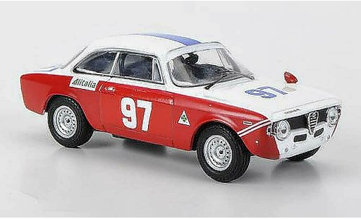 Alfa Romeo Giulia sprint gta 1/43 M4 1600 No.97 Rizzo / Alongi Targa Florio 1971 modelauto