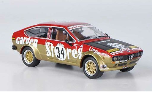 Alfa Romeo Alfetta gtv 2.0 1/43 M4 V Alfetta No.34 Spa 1976 modelauto