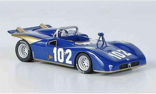 Alfa Romeo 33.3 prototipo 1/43 M4 1971 No.102 Coppa della Collina modelauto