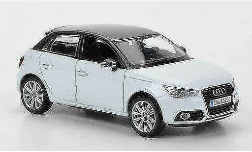 Audi A1 sportback 1/43 Kyosho grijs/grijs 2012 modelauto