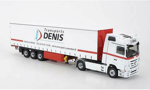 Mercedes Actros Base 1/43 Eligor MP3 Transports Denis Gardinenplanen-SZ modelauto