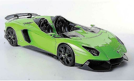 Lamborghini Aventador J 1/18 MR Collection groen 2012 modelauto