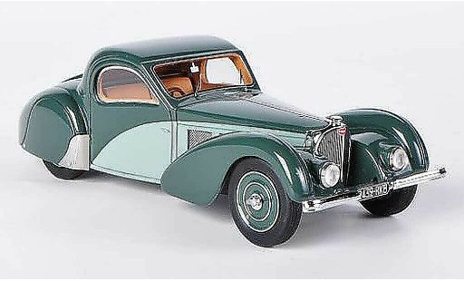 Bugatti 57 berline 1/43 Look Smart grijs groen 1937 modelauto