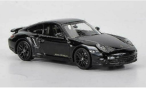 Porsche 911 Turbo S 1/43 Minichamps ''Edition 918 Spyder'' zwart modelauto