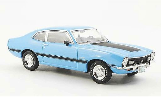 Ford Maverick GT 1/43 Premium X blauw 1974 modelauto