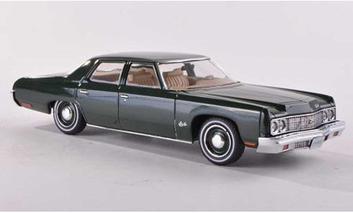 Chevrolet Bel Air Coupe 1/18 Premium X 1973 zwart-groen modelauto