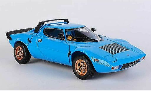 Lancia Stratos Base 1/18 Sun Star blauw 1975 modelauto