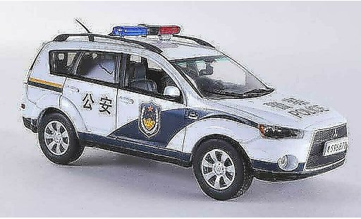 Mitsubishi Outlander Base 1/43 Vitesse Politie Politie China modelauto