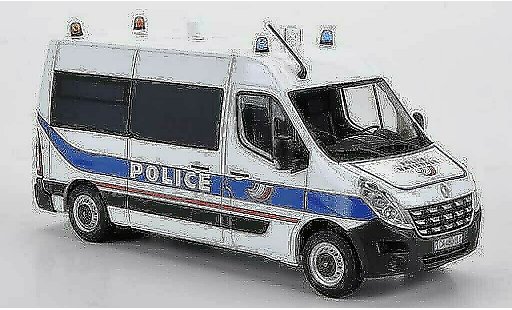 Renault Master Base 1/43 Eligor Politie Nationale 2010 modelauto