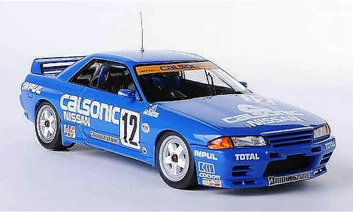 Nissan Skyline R32 1/43 HPI GT-R No.12 Calsonic A.Olofsson / M.Kageyama JTC Sugo 1993 modelauto