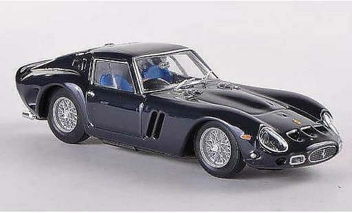 Ferrari 250 GTO 1962 1/43 Brumm RHD nacht-blauw modelauto