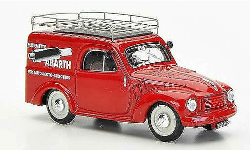 Fiat 500 Abarth 1/43 Brumm Furgoncino Marmitte 1956 modelauto
