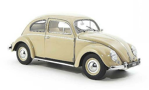 Volkswagen Kafer Base 1/18 Autoart beige 1955 modelauto