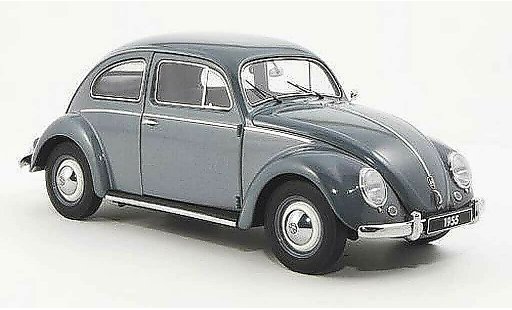 Volkswagen Kafer Base 1/18 Autoart blauwgrijs 1955 modelauto
