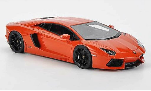 Lamborghini Aventador LP700-4 1/43 Fujimi oranje modelauto