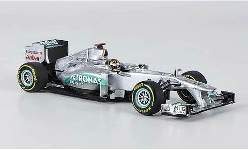 Mercedes F1 2011 1/43 Minichamps MGP W02 No.7 Petronas M.Schumacher GP Belgien modelauto