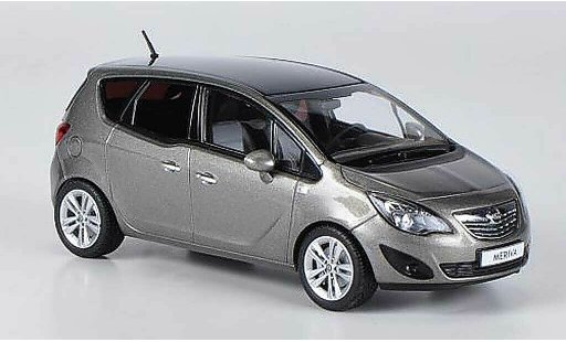 Opel Meriva Base 1/43 Minichamps grijs bruin 2010 modelauto