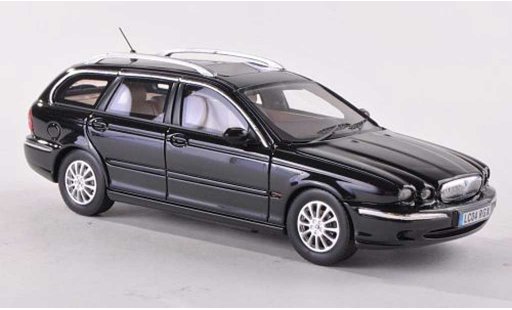 Jaguar X-Type Wagon 1/43 Premium X zwart RHD 2004 modelauto