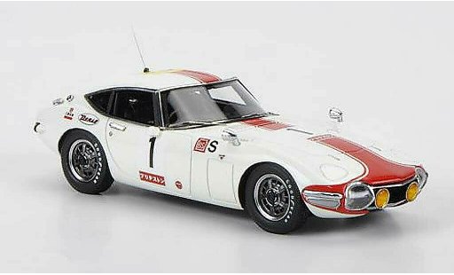 Toyota 2000 GT 1967 1/43 HPI No.1 24h Fuji modelauto
