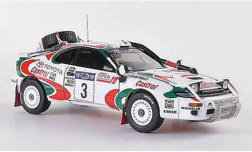 Toyota Celica Turbo 1/43 HPI 4WD No.3 Castrol Y.Fujimoto / A.Hertz Safari Rally 1995 modelauto