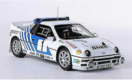 Ford RS 200 Rally 1/43 HPI No.1 S.Blomquist / D.Berglund Zweden 1986 modelauto