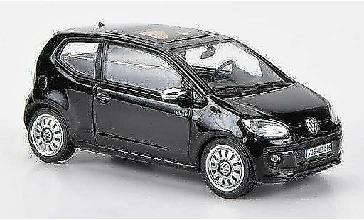 Volkswagen Up 2011 1/43 Schuco zwart zwart modelauto
