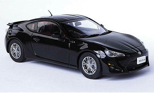 Toyota 86 2012 1/43 Ebbro zwart RHD modelauto