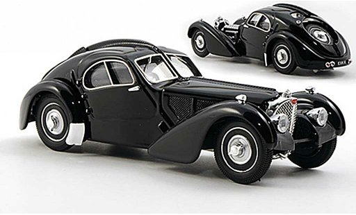 Bugatti 57 Atlantic 1/43 Rio SC zwart Ralph Lauren Museum modelauto