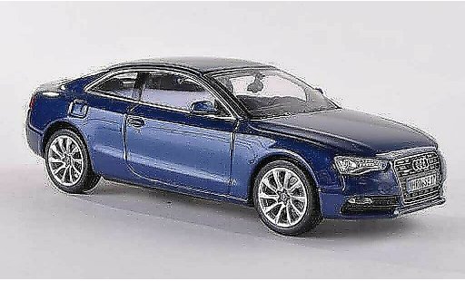 Audi A5 coupe 1/43 Norev blauw 2012 modelauto